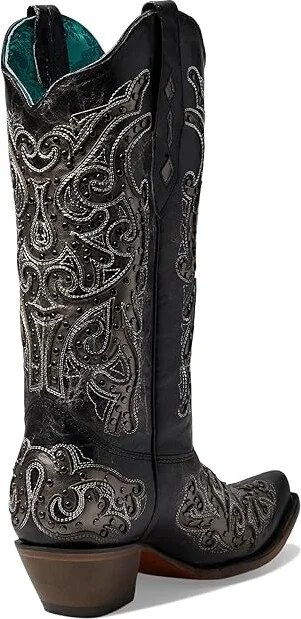 Corral Boots Z5174 Women's Boots Black : 6 B - Medium, Leather - Image 4