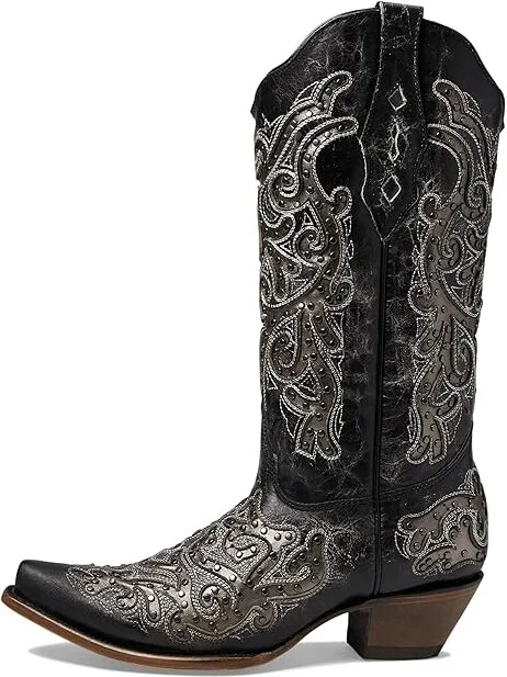 Corral Boots Z5174 Women's Boots Black : 6 B - Medium, Leather - Image 5