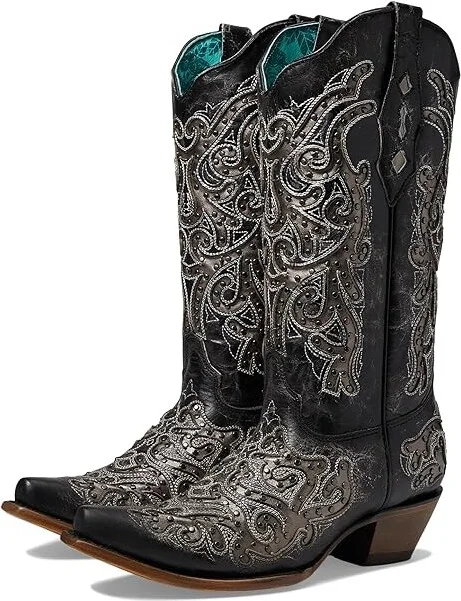 Corral Boots Z5174 Women's Boots Black : 6 B - Medium, Leather