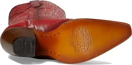 Corral Boots Z5180 Women's Boots Red : 5.5 B - Medium, Leather - Image 3