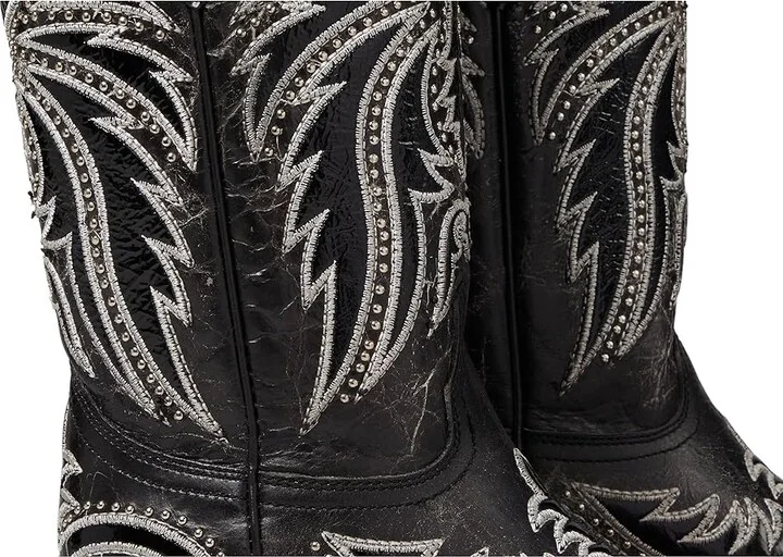 Corral Boots Z5209 Cowboy Women's Boots Black : 9 B - Medium, Leather - Image 6