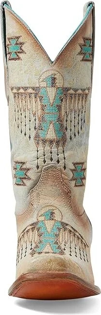 Corral Boots Z5219 Cowboy Women's Boots White : 7.5 B - Medium, Leather - Image 2