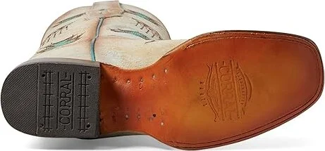 Corral Boots Z5219 Cowboy Women's Boots White : 7.5 B - Medium, Leather - Image 3