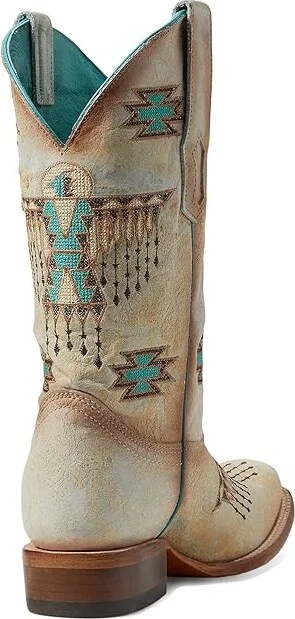 Corral Boots Z5219 Cowboy Women's Boots White : 7.5 B - Medium, Leather - Image 4