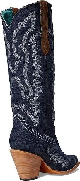 Corral Boots Z5226 Cowboy Women's Boots Denim : 7 B - Medium, Leather - Image 4