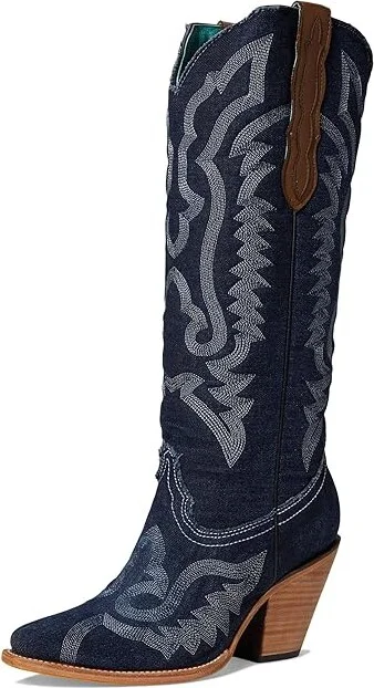 Corral Boots Z5226 Cowboy Women's Boots Denim : 7 B - Medium, Leather - Image 5