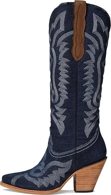 Corral Boots Z5226 Cowboy Women's Boots Denim : 7 B - Medium, Leather - Image 6
