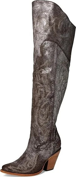 Corral Boots Z5242 Cowboy Women's Boots Brown/Silver : 6.5 B - Medium, Leather - Image 5
