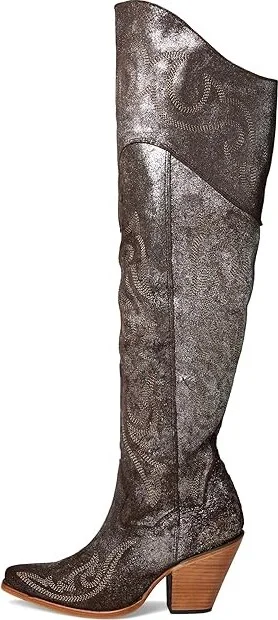 Corral Boots Z5242 Cowboy Women's Boots Brown/Silver : 6.5 B - Medium, Leather - Image 6
