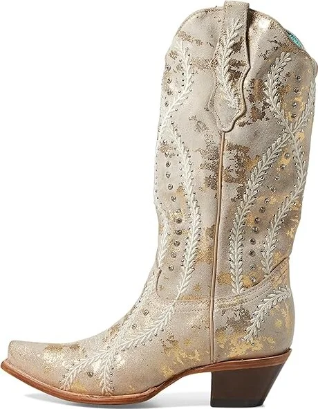 Corral Boots Z5246 Cowboy Women's Boots White : 6 B - Medium, Leather - Image 6