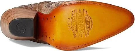 Corral Boots Z5258 Cowboy Women's Boots White/Bronze : 9.5 B - Medium, Leather - Image 3