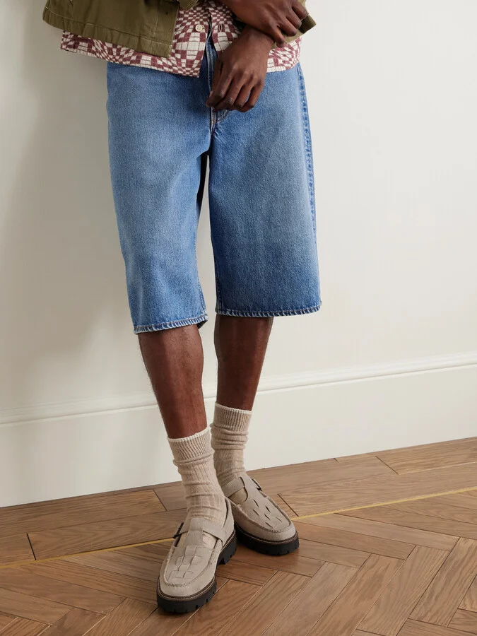 + Corridor Fisherman Woven Suede Loafers - Image 2