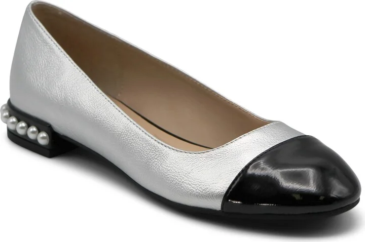 Corsage Cap Toe Flat