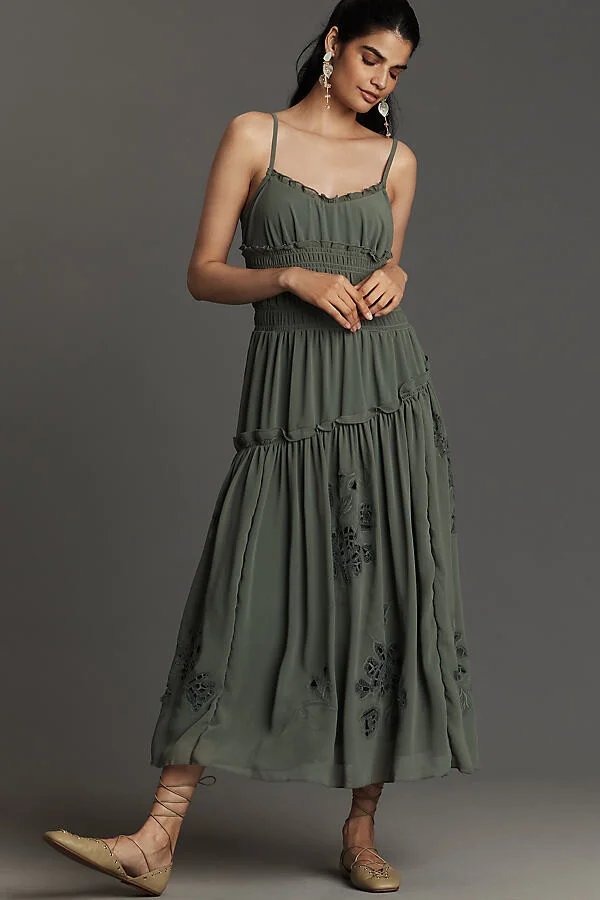 Corset Lace-Up Flats - Image 2