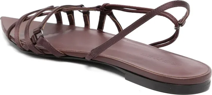 Corset leather sandals - Image 3