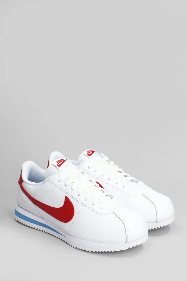 Cortez Sneakers In White Leather - Image 2