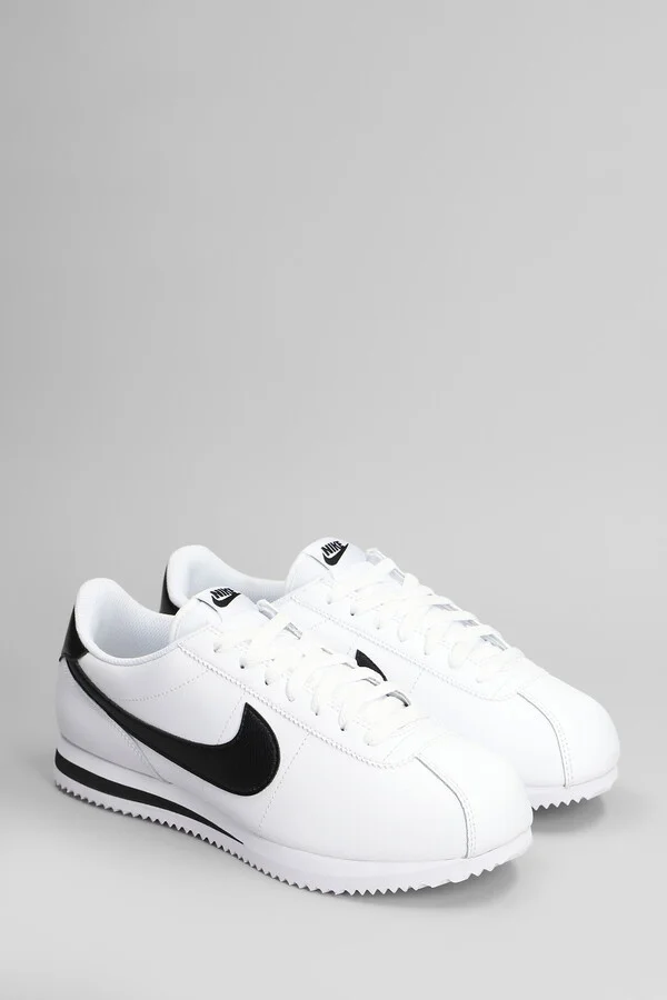Cortez Sneakers In White Leather - Image 2