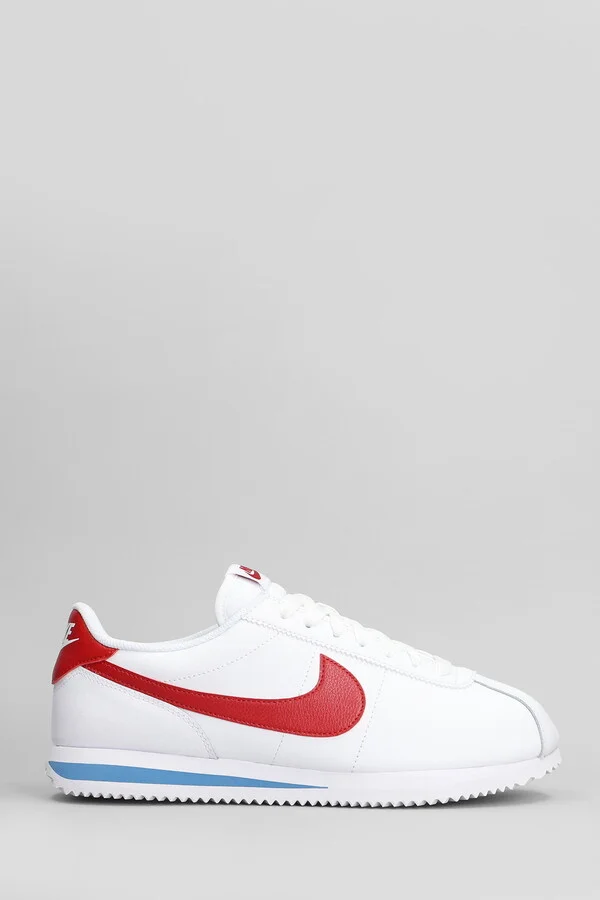 Cortez Sneakers In White Leather