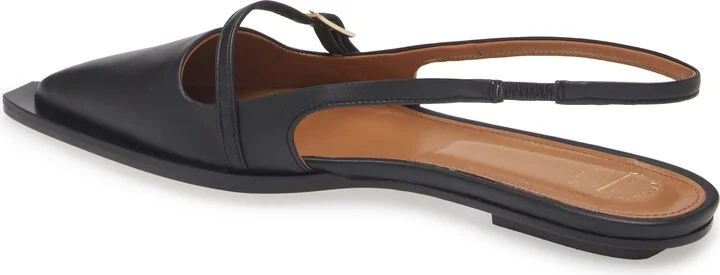 Cortina Pointed Toe Slingback Flat - Image 2