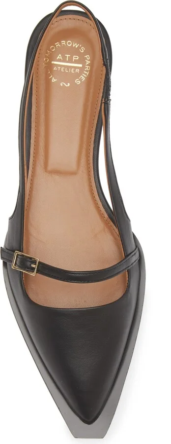 Cortina Pointed Toe Slingback Flat - Image 5