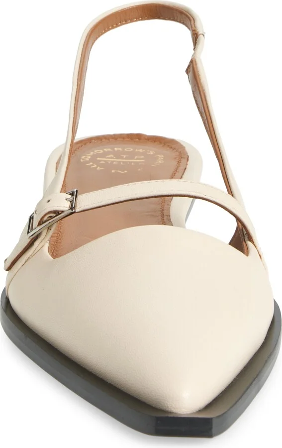 Cortina Slingback Pointed Toe Flat - Image 4