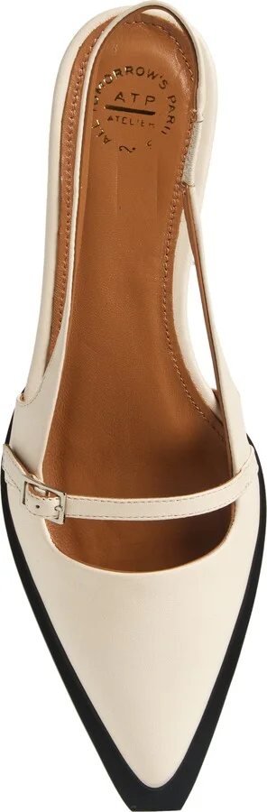 Cortina Slingback Pointed Toe Flat - Image 5