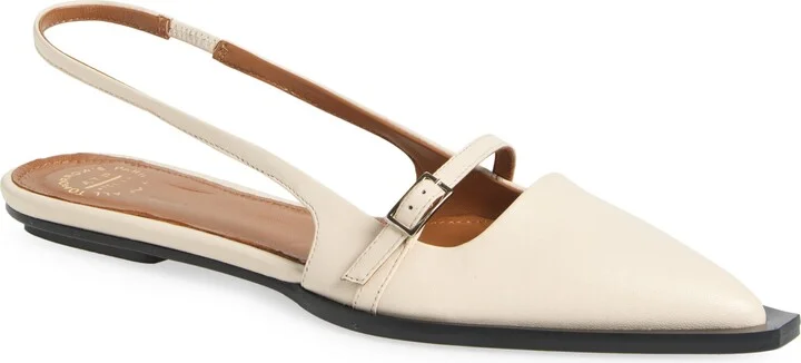 Cortina Slingback Pointed Toe Flat