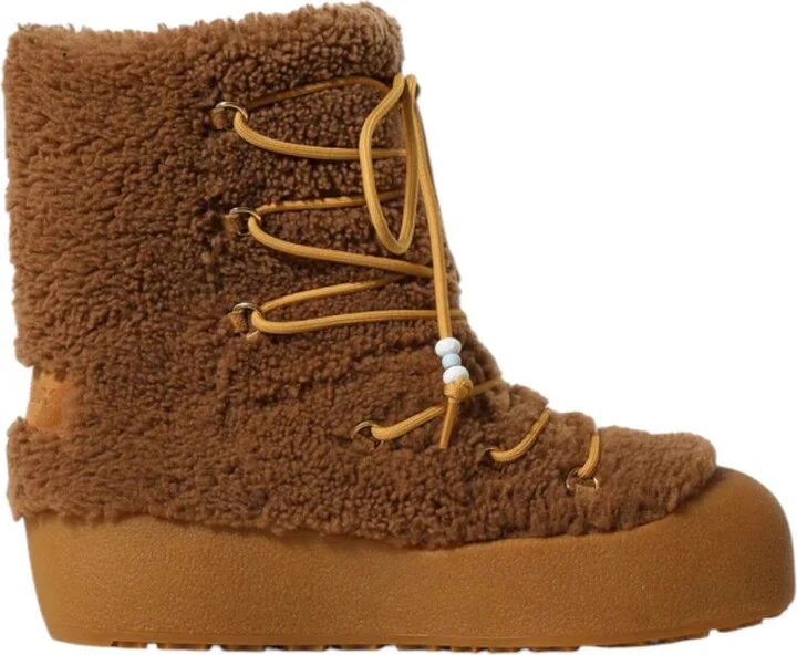 Corviglia 6302935 Men's Camel Fur Boots