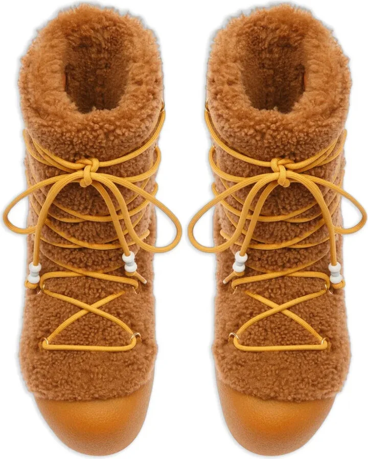 Corviglia lace-up shearling boots - Image 3