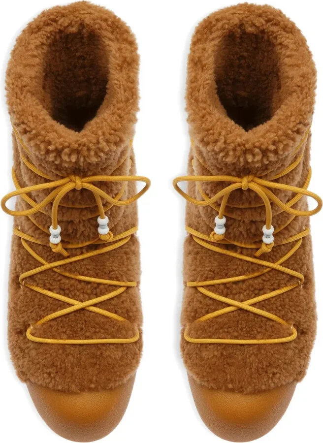 Corviglia shearling lace-up ankle boots - Image 3