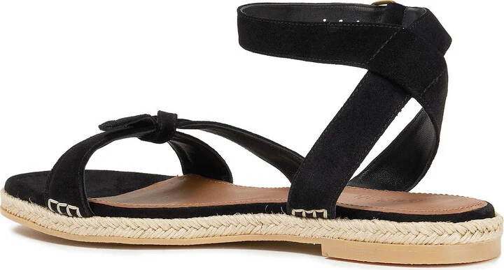 Cosida knotted suede espadrille sandals - Image 3