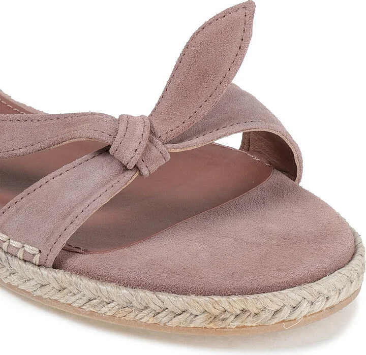 Cosida knotted suede espadrille sandals - Image 7