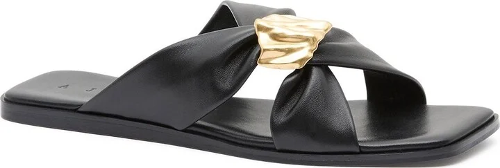 Cosima Scrunch Slide In Colour Black Size 35 - Image 4