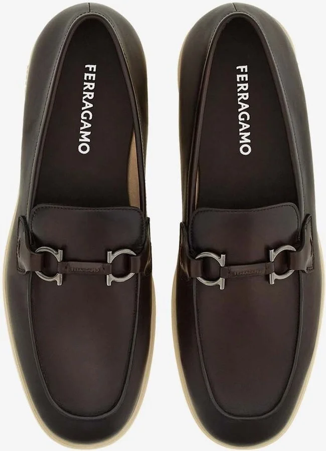 Cosimo Gancini Leather Loafers - Image 2