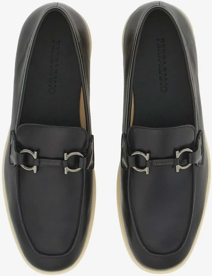 Cosimo Gancini Leather Loafers - Image 2