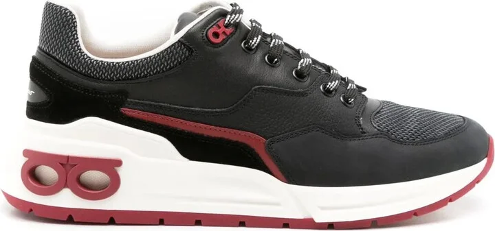 Cosma panelled low-top sneakers