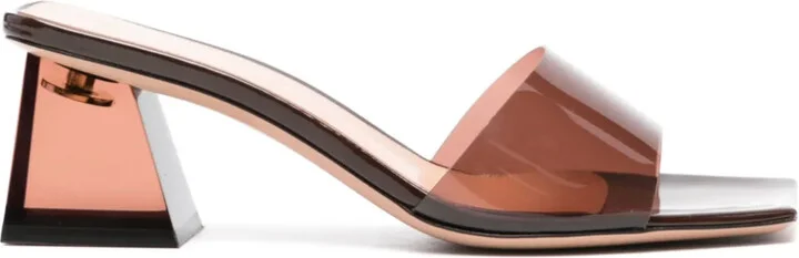 Cosmic 55mm transparent mules