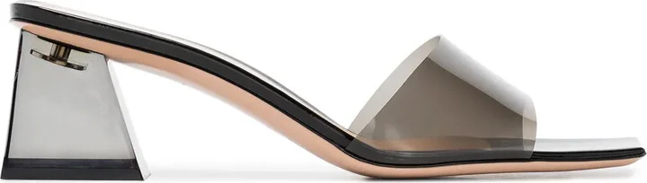 Cosmic 55mm transparent mules