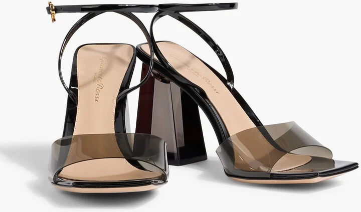 Cosmic 85 patent-leather and PVC sandals - Image 2