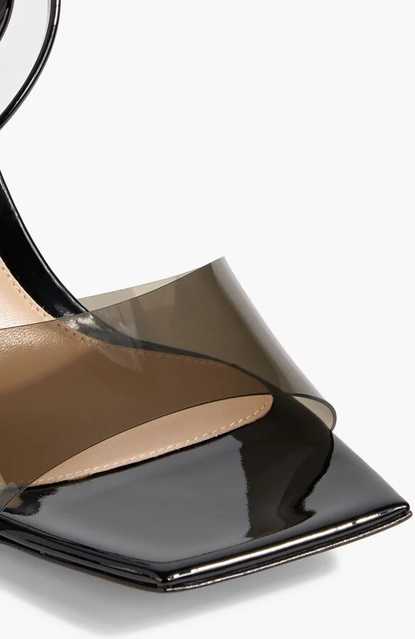 Cosmic 85 patent-leather and PVC sandals - Image 4