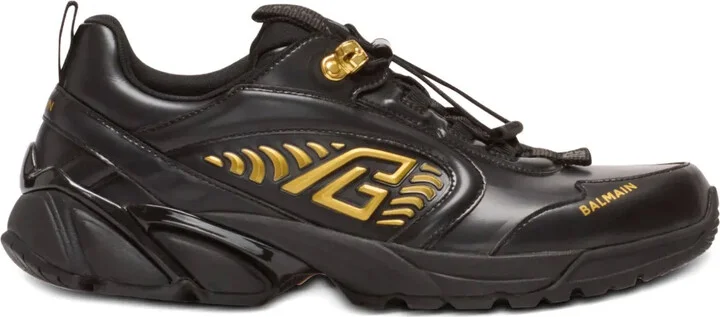 Cosmic Dust leather sneakers