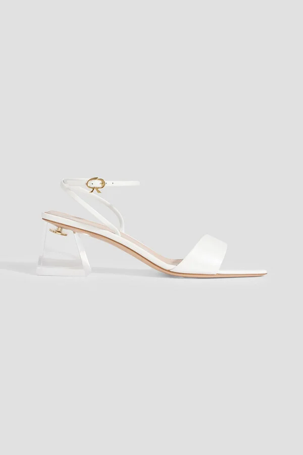 Cosmic leather sandals