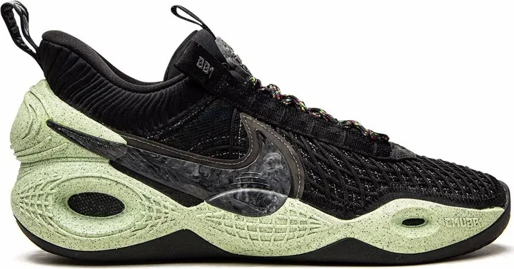 Cosmic Unity "Green Glow" sneakers