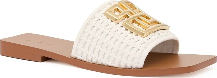 Cosmic Woven Slide In Colour Ivory Size 35 - Image 3