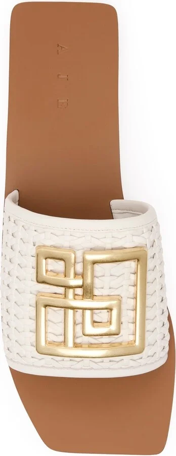 Cosmic Woven Slide In Colour Ivory Size 35 - Image 4