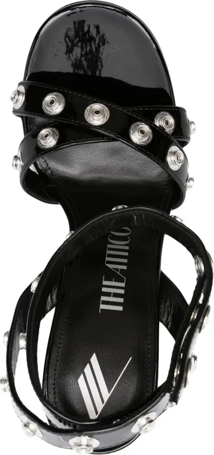 Cosmo 105mm faux-leather sandals - Image 4