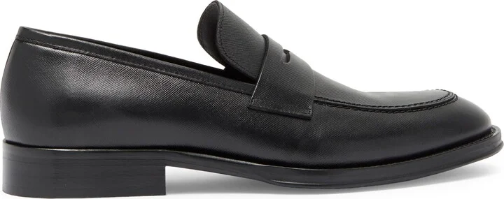 Cosmo Saffiano Leather Penny Loafer - Image 3