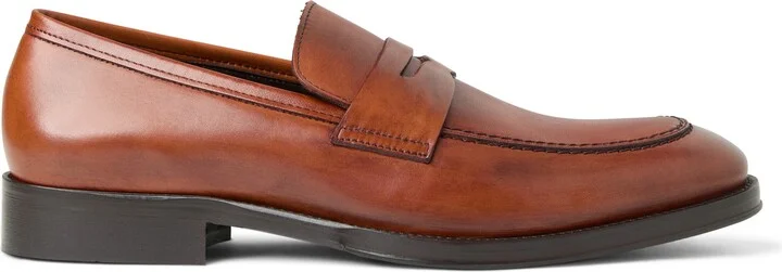 Cosmo Saffiano Leather Penny Loafer - Image 7