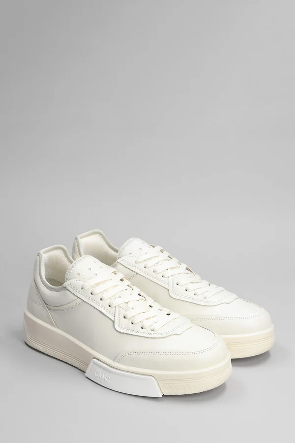 Cosmos Sneakers In White Leather - Image 2