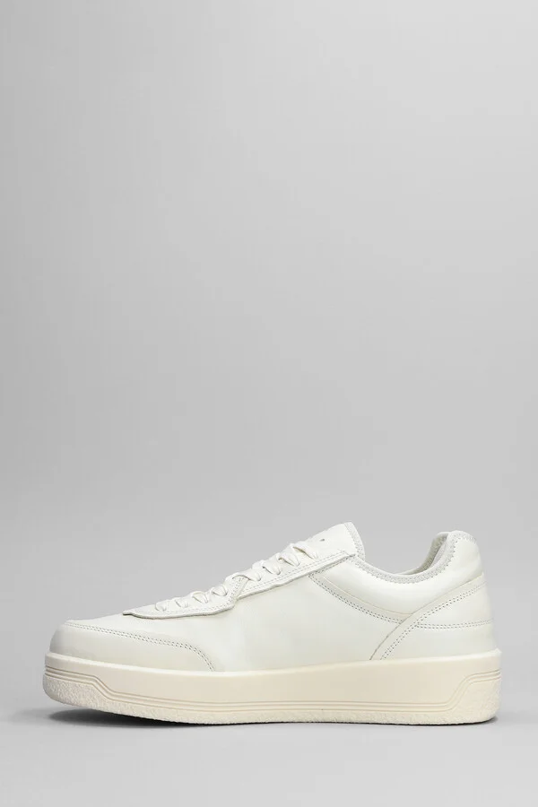 Cosmos Sneakers In White Leather - Image 3